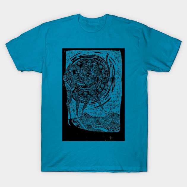 Dali In The Desert T-Shirt by visionsofliberation